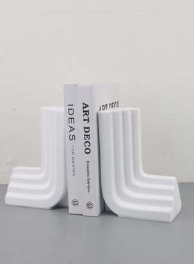 欧式创意建筑书挡居书靠摆公件客室厅办样板房书房电视柜家工041