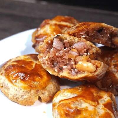 【软香】鸡仔饼陈皮南乳特产正|宗广东传统小吃咸香糕点零食点心