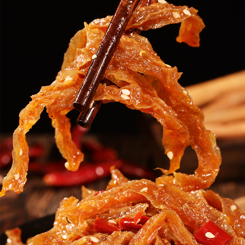 思乡山魔芋丝湖南特产香辣魔芋干即食追剧休闲零食休闲麻辣小吃