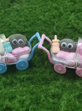 宝宝婴儿车宠物石头养石头宠物小石头男孩女孩六一儿童节礼物