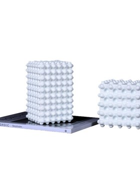 树脂波点立方体工艺品北欧创意家居样板间书房桌面装饰品魔方摆件