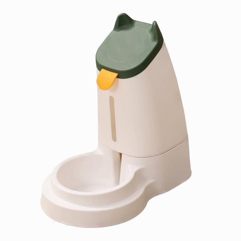 宠物喂食器饮水机大容量防打翻狗食盆猫碗开盖加食自动饮水喂食器,淘宝优惠券,粉丝福利购,淘宝优惠卷