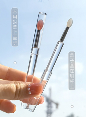 硅胶唇刷带盖防尘唇膜刷唇膏刷子