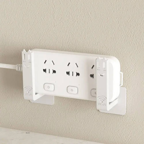 路由器放置架wifi墙壁电视挂墙上机顶盒置物收纳盒免打孔托架支架 - 图2