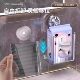Light luxury face towel storage box tissue box wall-mounted