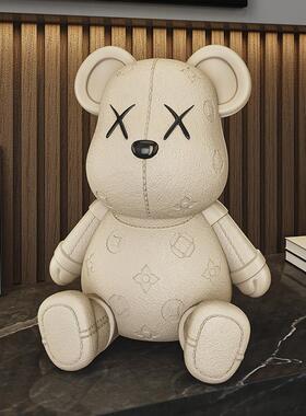 暴力熊存钱罐客厅电视柜摆件电脑桌面高级感柜子新家装饰品储蓄罐