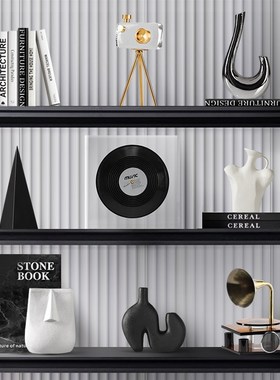 高档现代客厅装饰品摆件高级感小众酒柜样板房个性艺术品软装摆设