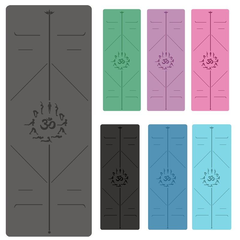 工厂店瑜伽垫防滑纯天然橡胶土豪垫俞加垫子家用女男士健身瑜珈垫 - 图1