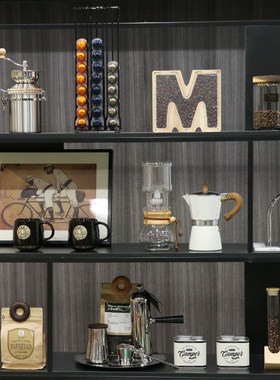 样板间厨房咖啡主题摆件售楼部水吧台西餐厅酒楼饭店美食店装饰品