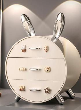 简约现代轻奢入户玄关抽屉式桌面收纳盒钥匙收纳装饰品整理盒摆件