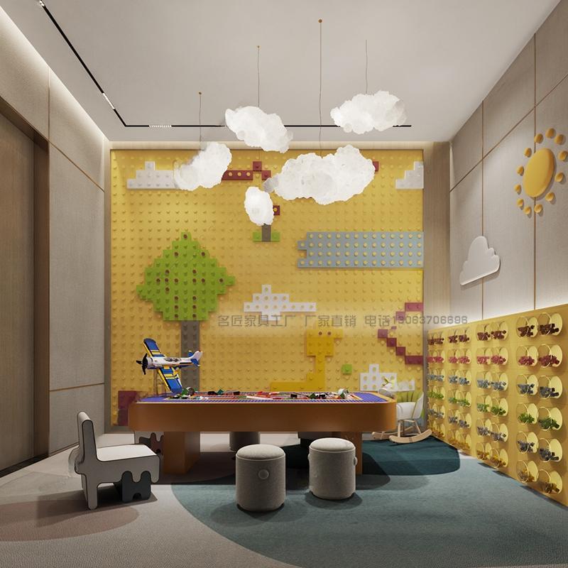 Sales Department Children's Table and Chair Combination Kindergarten Writing Desk Handmade Painting Table Study Table Training Table Game Table