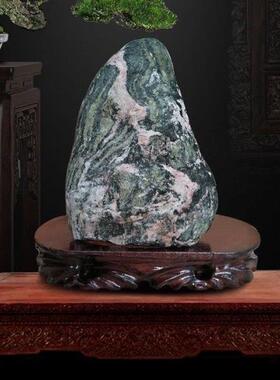 泰山石敢当泰山原石镇宅保平安补角家居饰品工艺品可站立靠山石
