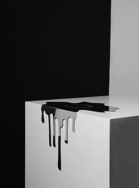 简约现代不锈钢金属立体饰品模型房客厅桌面软装饰创意无障碍豪华