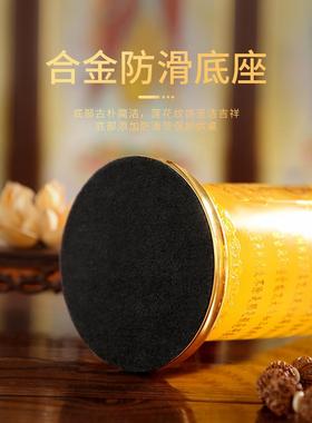 三昧香 供佛琉璃香筒家用装香放香竹签香筒 佛堂佛台香桶佛前摆件