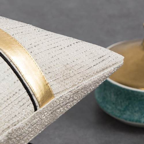 直销新款高档现代轻奢样板房家具厂沙发靠垫拼接工艺抱枕床头靠枕 - 图2