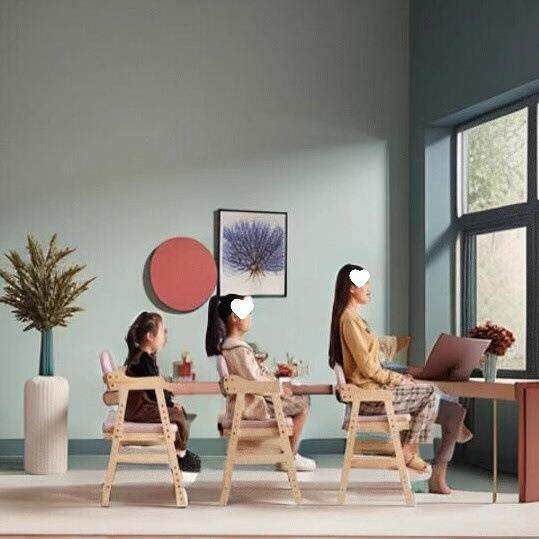 儿童SQP学习椅实木可升降作业背靠座椅子凳学生桌写字书椅子家用,淘宝优惠券,粉丝福利购,淘宝优惠卷