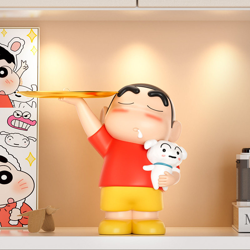 胖虎玄关钥匙收纳摆件卡通客厅电视柜置物架创意新款装饰乔迁新居,淘宝优惠券,粉丝福利购,淘宝优惠卷