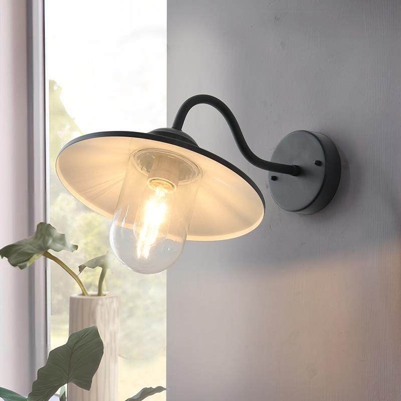 美式简约户外水防壁灯门口室阳台露外台外墙无品牌/防玻璃灯罩蚊,淘宝优惠券,粉丝福利购,淘宝优惠卷