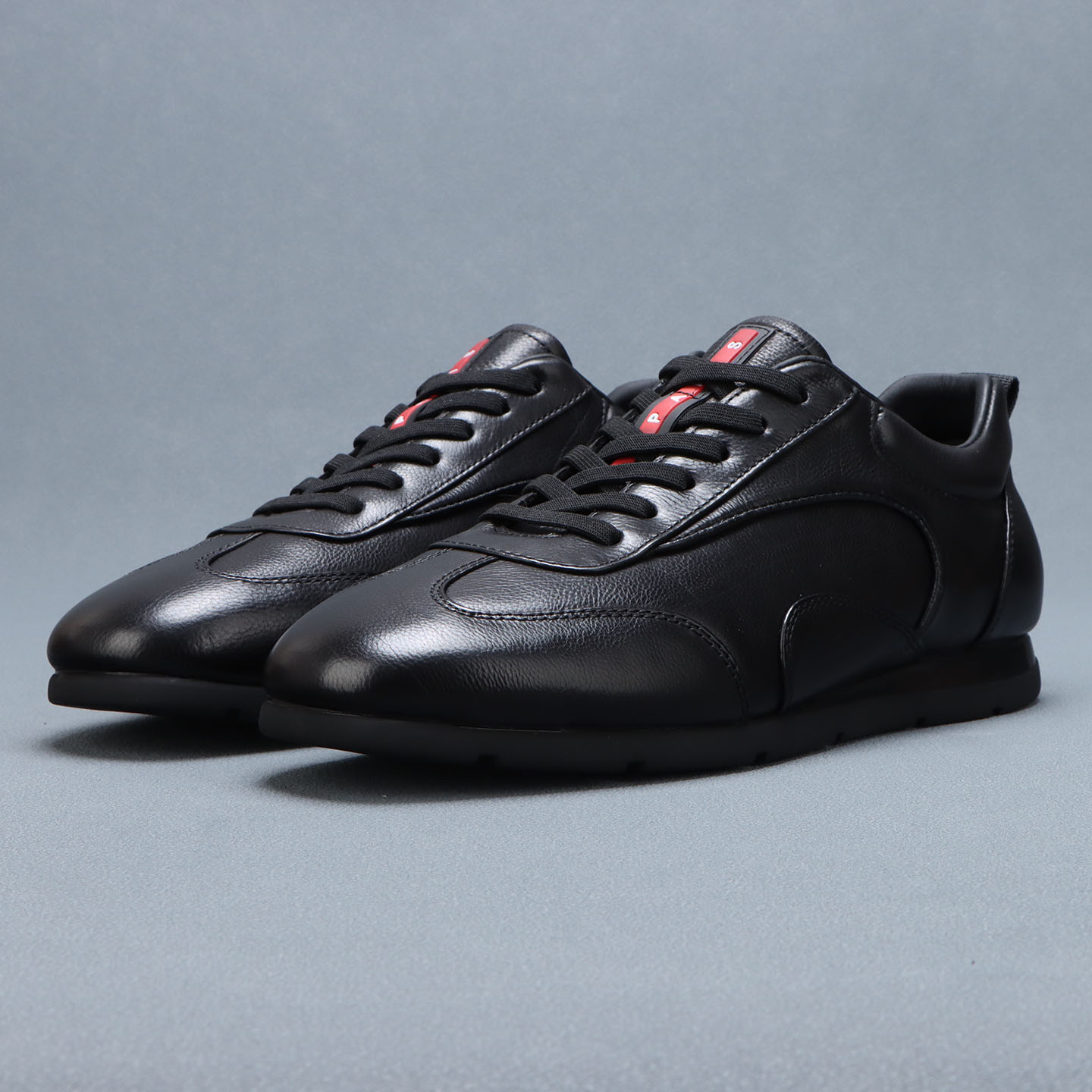 梵狮奴2025新款男鞋真皮软底黑色德训鞋男款透气牛皮百搭休闲皮鞋 - 图2