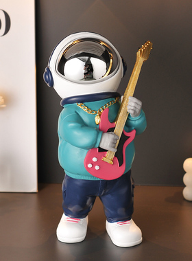 太空人太空人小摆件客厅电视柜儿童房书桌书柜创意房间家居装饰品