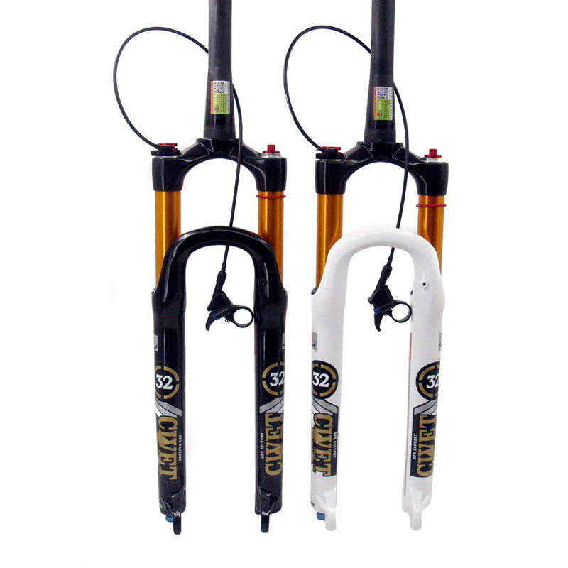 DFS超轻山地车自行车气叉神叉碳钎维前叉椎管线控锁死阻尼金管,淘宝优惠券,粉丝福利购,淘宝优惠卷