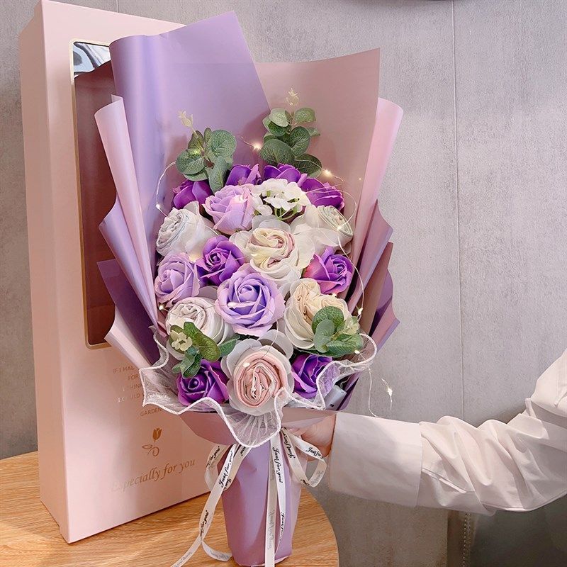 冰丝内裤花束送老婆生日礼物女友女生闺蜜创意纪恋日惊喜实用七夕