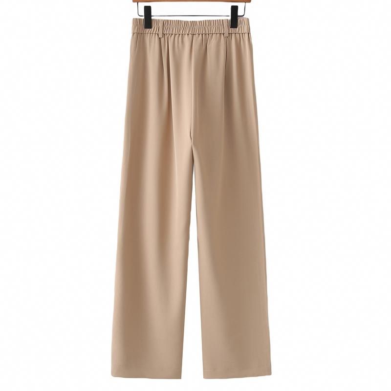 大码女裤胖妹妹垂感黑色直筒西裤2024新款高级感窄版阔腿裤200斤,淘宝优惠券,粉丝福利购,淘宝优惠卷