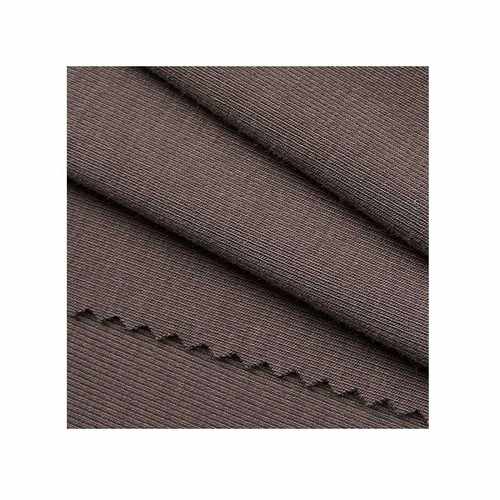 直销新款随心裁拉架1*1罗纹面料 40S人棉氨纶针织弹力打底罗纹布 - 图3