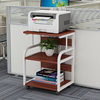 Printer rack multi-layer storage rack simple modern mobile floor-standing desk home mainframe storage rack