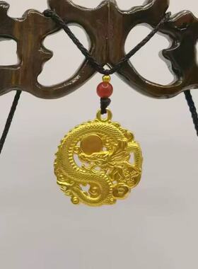 【师傅推荐】马年新款龙牌吊坠男女通用