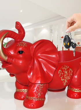 创意入门收纳摆件玄关钥匙收纳盒客厅轻奢桌面鞋柜家居乔迁装饰品