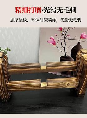 防腐实木木架缸架水石缸潮支架磨鱼架子防底座酒坛酒缸07090869底