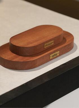 沙比利木展示架玩偶托架动漫手办展示台几何底座客厅桌面装饰底座