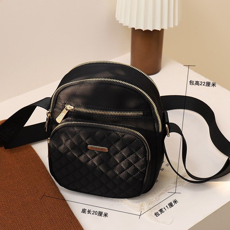 布包日系2024新款大容量手机袋多口袋斜挎包牛津布女包多层小包包,淘宝优惠券,粉丝福利购,淘宝优惠卷