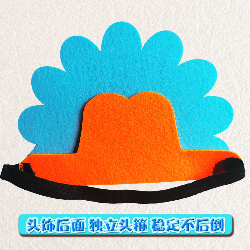 狐狸和乌鸦教具表演头套儿童角色扮演卡通小动物佩戴头饰演出帽子,淘宝优惠券,粉丝福利购,淘宝优惠卷