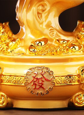 招财摇钱树发财树家居摆件客厅新中式装饰品玄关店铺乔迁开业礼品