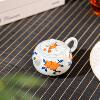Tuan Kiln丨Compendium of Materia Medica Jingdezhen Ceramic Tea Set Series Master Cup Lid Bowl Pot Bearing Customized Tea Set