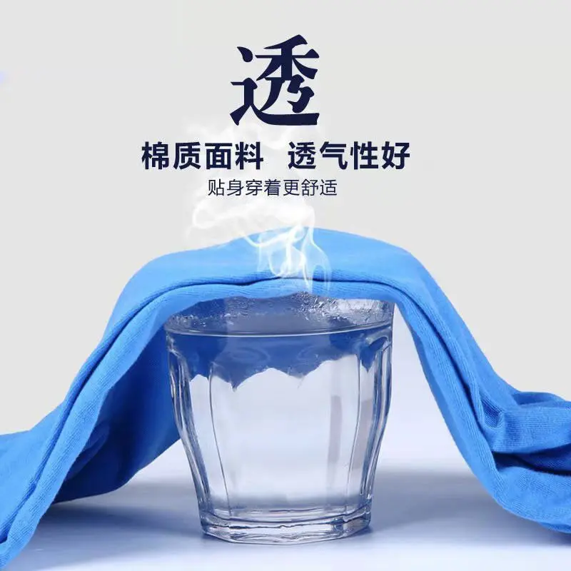 100%全棉三角男士内裤纯棉三角裤中腰青年裤头宽松裤衩加大码底裤 - 图2