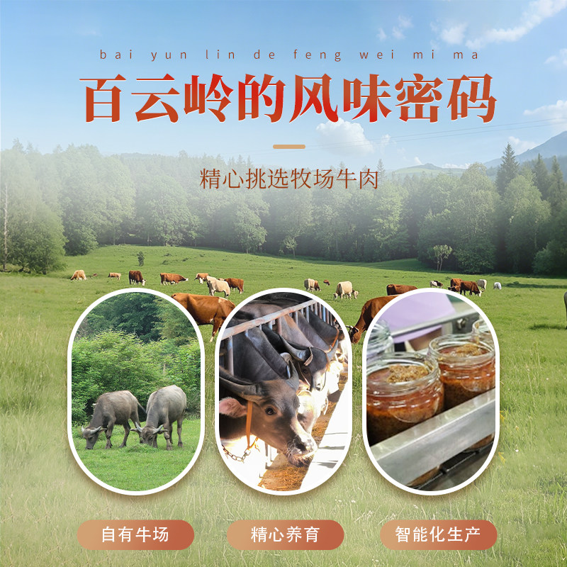 百云岭牛肉酱香辣味河源特产拌面下饭酱火锅调味蘸料河源特产,淘宝优惠券,粉丝福利购,淘宝优惠卷