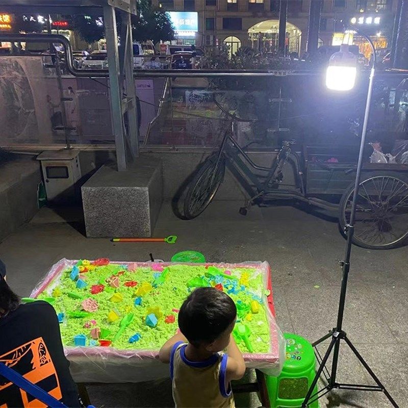 摆摊三轮车灯夜市灯特亮露营灯架便携式照明灯不插电支架地摊挂灯,淘宝优惠券,粉丝福利购,淘宝优惠卷