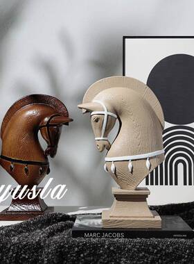 境DEH爆款中式马客厅电视柜书房办室跨楼处儿童公售房法式摆件装