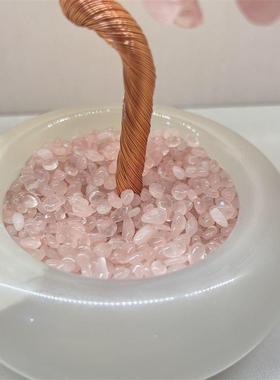 天然水晶招财树手工编办织家居高摆件客厅玄关卧kKQp3bbp室公室端