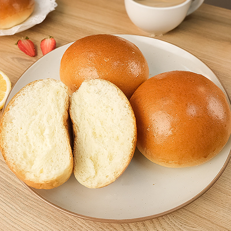 美式汉堡胚面包商用手工半成品黄油汉堡包面包胚家用营养早餐食品,淘宝优惠券,粉丝福利购,淘宝优惠卷