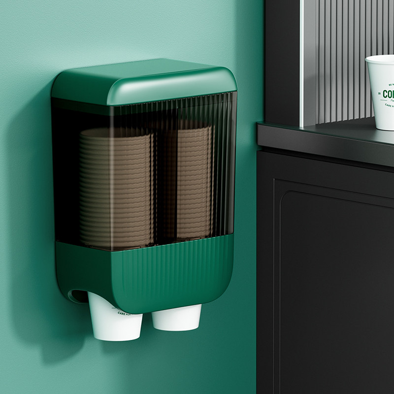 一次性纸杯架饮水机水杯架自动取杯器壁挂免打孔收纳纸杯架取杯架,淘宝优惠券,粉丝福利购,淘宝优惠卷