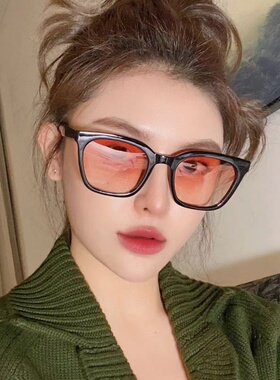 GM防紫外线猫眼韩版男女近视墨镜