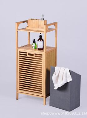 竹制浴室大号多功能脏衣篮洗衣房衣服收纳筐家用浴室收纳脏衣篮