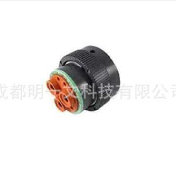 TE德驰HDP26-24-7SN-C038母塑壳 7孔 防水线径为4-20AWG 黑色全新 - 图0