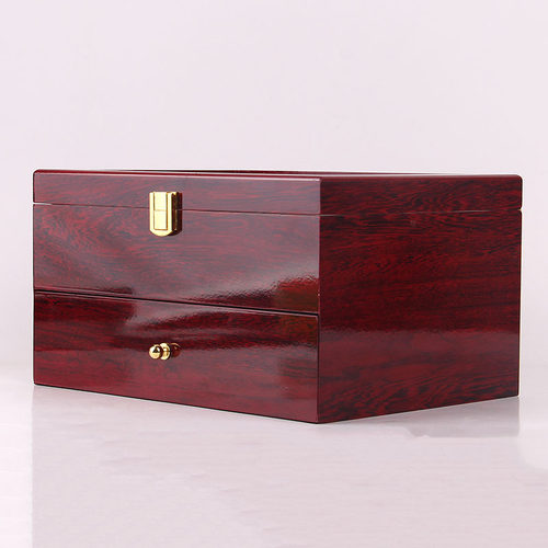 手表收纳盒 表盒 烤漆手表展示箱皮革多位展示盒新款多功能收纳盒 - 图2