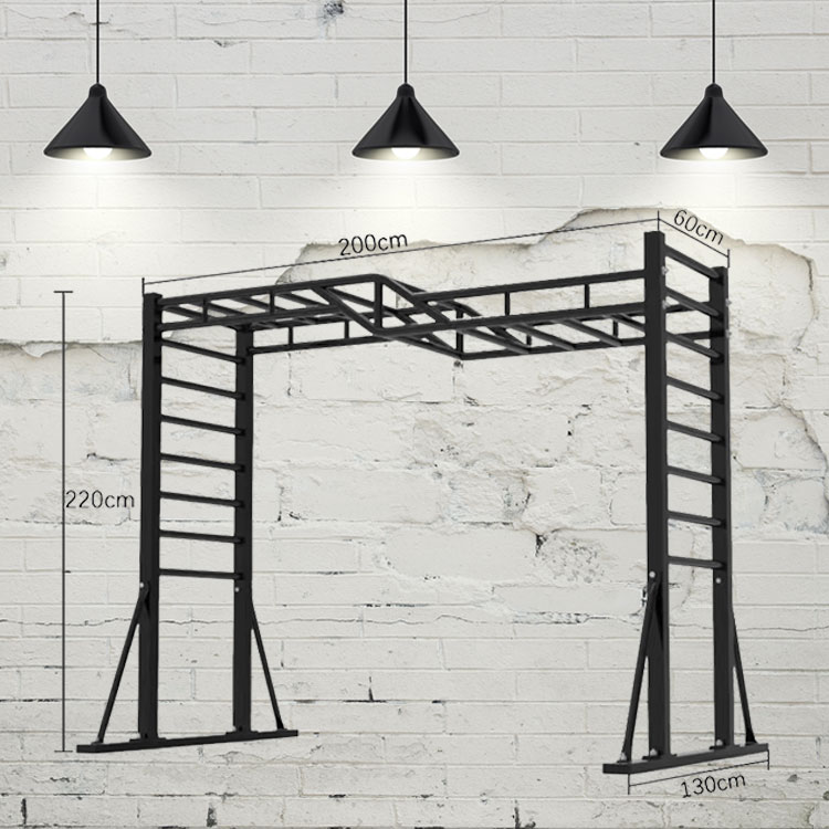 免固定单双杠健身室内户外肋木架云梯空中室外成人儿童瑜伽吊床 - 图1