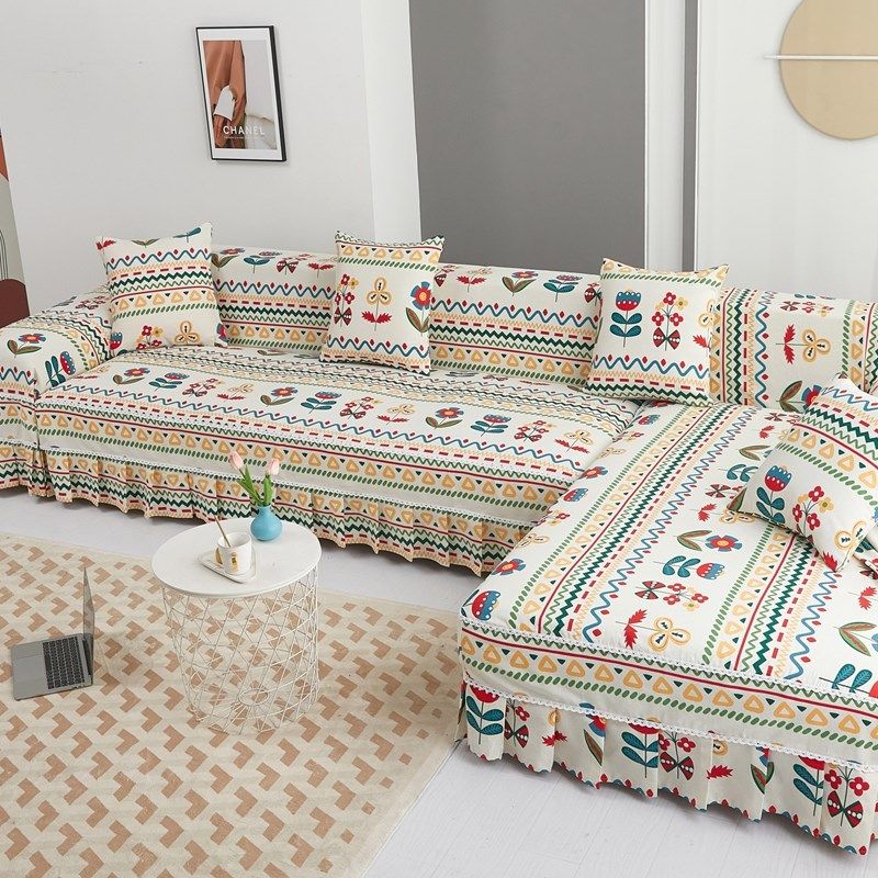 沙发套三位一贵妃防猫抓沙发垫巾全包万能沙发套罩T全盖保护套通,淘宝优惠券,粉丝福利购,淘宝优惠卷